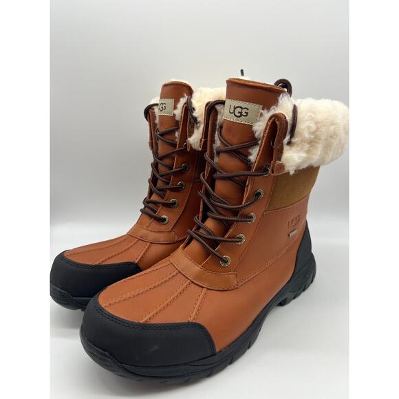 UGG Butte Boot Worchester Leather Boots 5521 Men's Size 10 New. - Picture 10 of 12